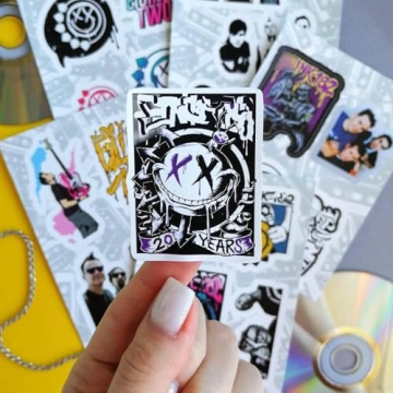 BulbaCraft Rock Band Stickers, Waterproof Vinyl Decals