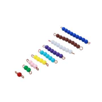 Adena Montessori Counting Beads Checker Board Beads Math Games & Teaching Numbers Counting Toys