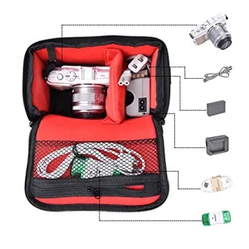 FOSOTO Waterproof Anti-shock Camera Bag for Canon & Nikon