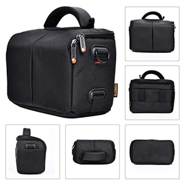 FOSOTO Waterproof Anti-shock Camera Bag for Canon & Nikon