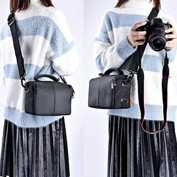 FOSOTO Waterproof Anti-shock Camera Bag for Canon & Nikon