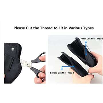 Vacod Universal Gun Holster for Concealed Carry Inside or Outside The Waistband Pistols Holsters for...