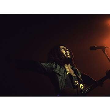 Bob Marley Performing on Stage Photo Print - 10 x 8 Classic Shot