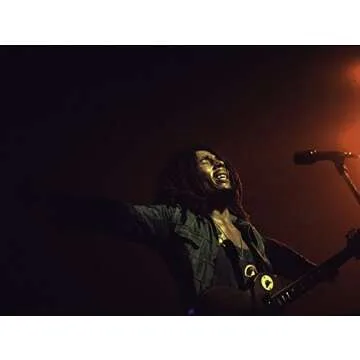 Bob Marley Performing on Stage Photo Print - 10 x 8 Classic Shot