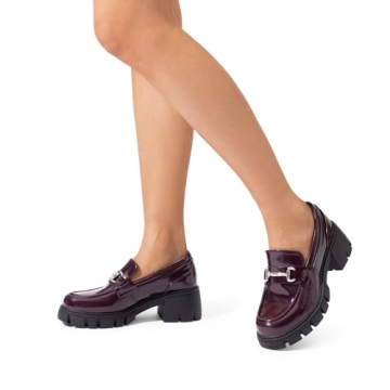 Stylish DREAM PAIRS Women’s Platform Loafers for Comfort