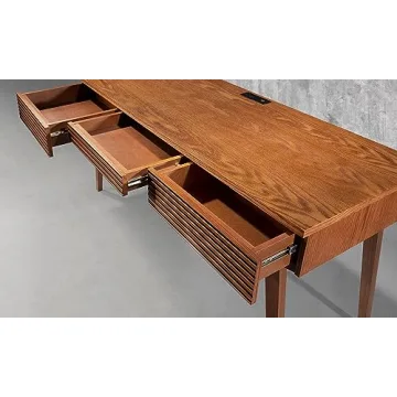 Stylish Furnitech 48" Writing Desk with USB & Storage