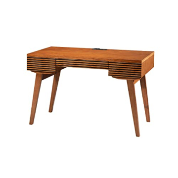 Stylish Furnitech 48" Writing Desk with USB & Storage