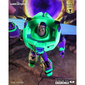 Disney Mirrorverse Buzz Lightyear Glow in The Dark Action Figure 7in