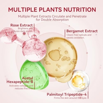 BREYLEE Rose Eye Mask Hydrate Firm Under Eyes 60 Pcs