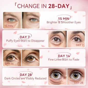 BREYLEE Rose Eye Mask Hydrate Firm Under Eyes 60 Pcs