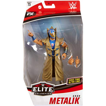 WWE Gran Metalik Elite Action Figure with Realistic Detailing