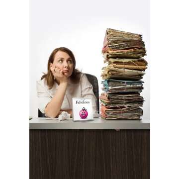 Genuine Fred THE DAILY MOOD Desktop Flipchart - 47 Moods - Helps Identify Emotions & Start Conversation - Fun & Functional Desk Accessories for home or office - Funny Gift for Coworkers - Office Gifts