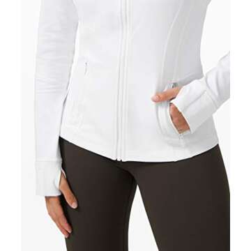 Lululemon Define Jacket (White, 8)