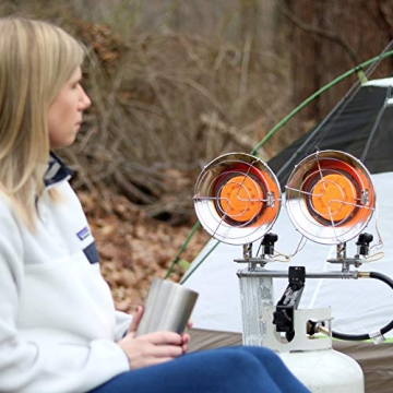Mr. Heater MH30T Portable Propane Heater with Dual Heads