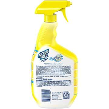 Scrub Free TOTAL BATHROOM CLEANER 32 oz OxiClean Lemon Scent Soap Scum 35240 NEW