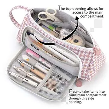 EASTHILL Large Storage Case for School, Office & Home