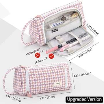 EASTHILL Large Storage Case for School, Office & Home