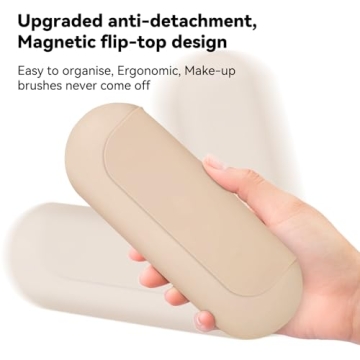 Serendishi Silicone Makeup Brush Holder for Travel & Home