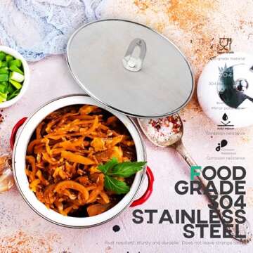 Homestia Stainless Steel Splatter Screen - 3 Sizes Available