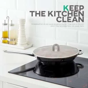 Homestia Stainless Steel Splatter Screen - 3 Sizes Available