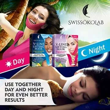 V shape lifting up Face Mask Chin Up Patch Double Chin Reducer Chin Contour Tightening Firming Face Lift Tape Mask V-Line Neck Lifting Patches V Shaped Slimming Face Mask 5 pcs