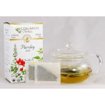 Organic Parsley Leaf Herbal Tea - 24 Count Bags