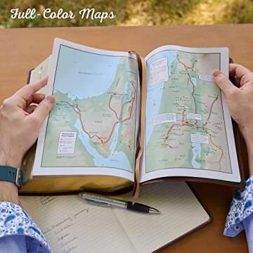 KJV Holy Bible, Thinline Large Print Faux Leather Red Letter Edition Thumb Index & Ribbon Marker, King James Version, White (KJV Thinline LP Editions)