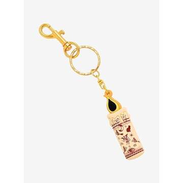 BoxLunch Loungefly Disney Hocus Pocus Figural Black Flame Candle Keychain Exclusive