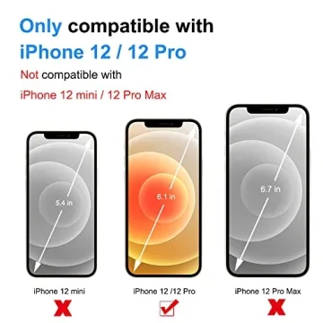 Yunguzi iPhone 12/12 Pro Case - Stylish TPU Protection