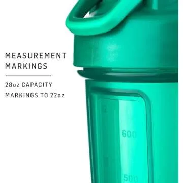 BlenderBottle Classic V2 Shaker Bottle Perfect for Protein Shakes and Pre Workout, 28-Ounce, Colors ...