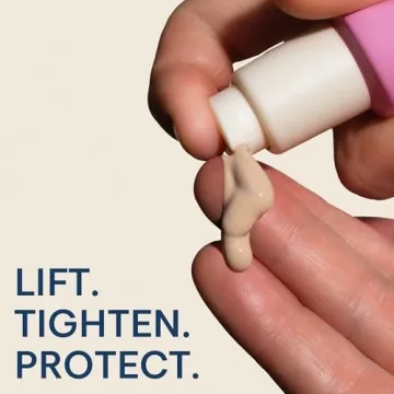 The Skinny Confidential Caffeinated Mineral Sunscreen, SPF 40 - Fragrance-Free Face Sunscreen with No White Cast - Non-Greasy & Lightweight Sun Screen Lotion Reduce Wrinkles, Redness & Puffiness