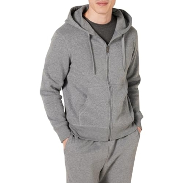 Amazon Essentials Full-Zip Fleece Hoodie - Cozy, Stylish & Durable