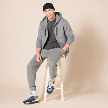 Comfortable Amazon Essentials Full-Zip Fleece Hoodie