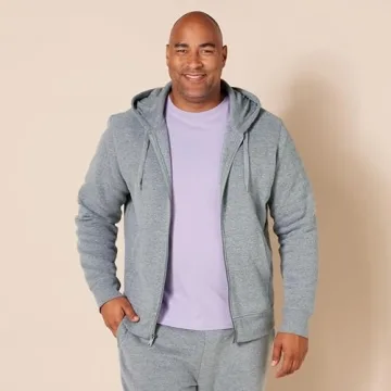 Comfortable Amazon Essentials Full-Zip Fleece Hoodie