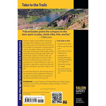 Hiking Oregon's Eagle Cap Wilderness: A Guide To The Area's Greatest Hiking Adventures (Regional Hik...