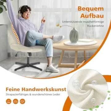 Comfortable CUANBOZAM Armless Chair for Home or Office