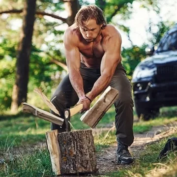 Prandi German Style Hatchet - Carbon Steel Camping Tool