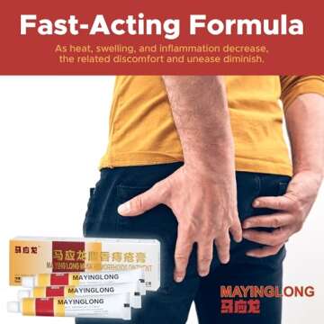 Mayinglong Musk Hemorrhoids Ointment - Fast Relief Formula