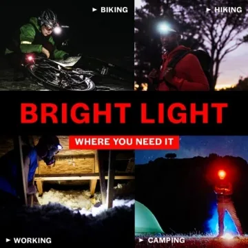 GearLight 2Pack LED Headlamps - Adjustable Bright Flashlight