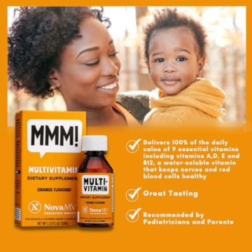 NovaFerrum MMM Multivitamin for Kids with Essential Nutrients