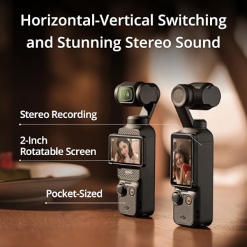 DJI Osmo Pocket 3 Vlogging Camera with Power Expansion