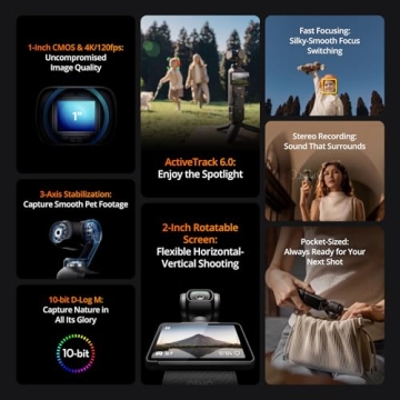 DJI Osmo Pocket 3 Vlogging Camera with Power Expansion