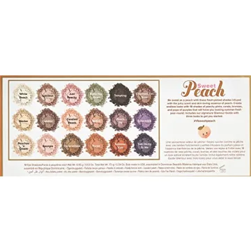 Too Faced Sweet Peach Eye Shadow Palette - Versatile Colors with Scented Delight
