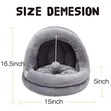 Buy Tempcore Cat Bed for Indoor Cats & Small Dogs