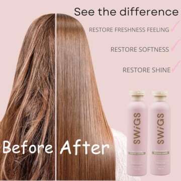 Premium SWIGS Wig Shampoo & Conditioner Set for All Wigs
