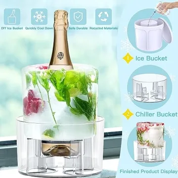DIY Ice Bucket Mold for Creative Party Decorations