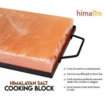 Himalite Himalayan Pink Salt Block & Tray Set
