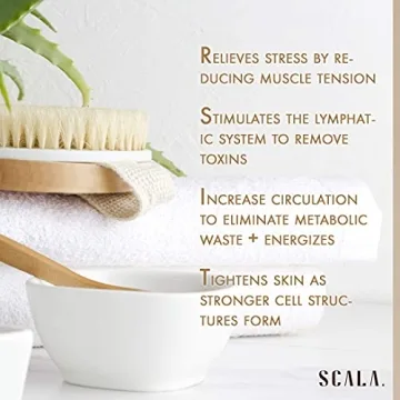 Dry Brushing Body Brush for Healthy Skin Care Routine