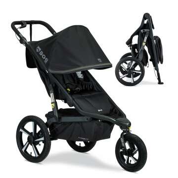 BOB Alterrain Pro Jogging Stroller - Black Comfort & Performance