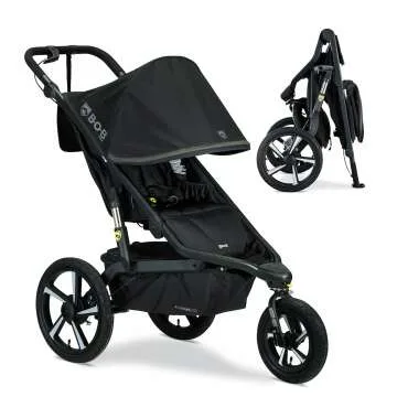 BOB Alterrain Pro Jogging Stroller - Black Comfort & Performance